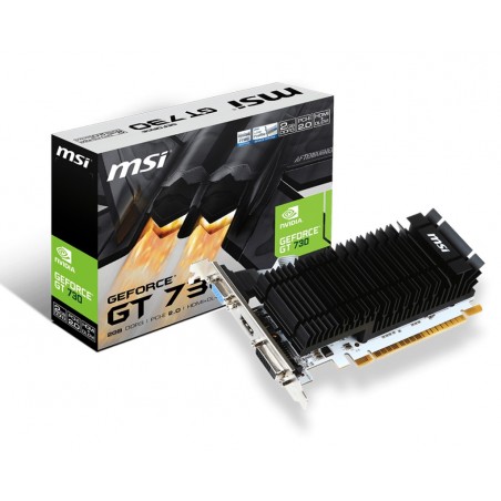 MSI GT 710 2GD3H LP scheda video NVIDIA GeForce GT 730 2 GB GDDR3