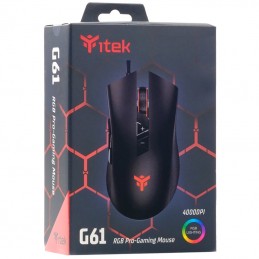 itek G61 mouse Mano destra USB tipo A Laser 4000 DPI