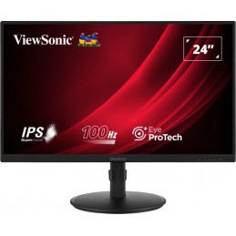 Viewsonic VA VA2408-HDJ Monitor PC 61 cm (24") 1920 x 1080 Pixel Full HD LED Nero