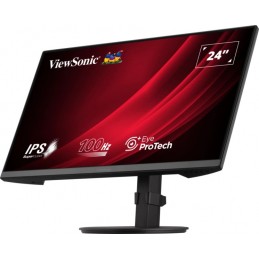 Viewsonic VA VA2408-HDJ Monitor PC 61 cm (24") 1920 x 1080 Pixel Full HD LED Nero