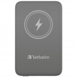 Verbatim Charge 'n' Go Polimeri di litio (LiPo) 10000 mAh Carica wireless Grigio