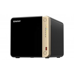 QNAP TS-464 NAS Tower Collegamento ethernet LAN Nero N5095