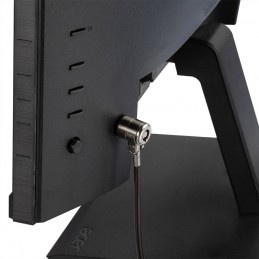 Lindy 21150 cavo di sicurezza Nero 2 m