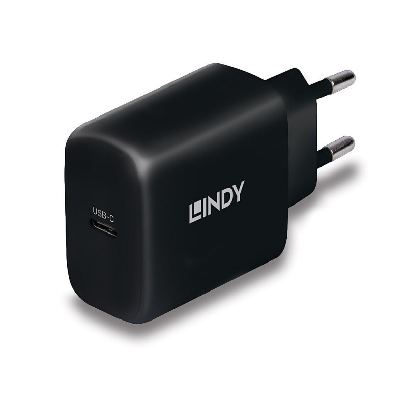Lindy 73426 Caricabatterie per dispositivi mobili Universale Nero AC Ricarica rapida Interno Lindy 73426 Caricabatterie per dispositivi mobili Universale Nero AC Ricarica rapida Interno