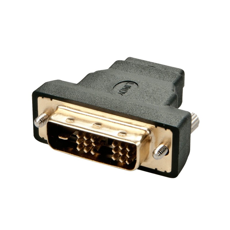 Lindy 41228 adattatore per inversione del genere dei cavi HDMI-A FM DVI-D M Nero Lindy 41228 adattatore per inversione del genere dei cavi HDMI-A FM DVI-D M Nero