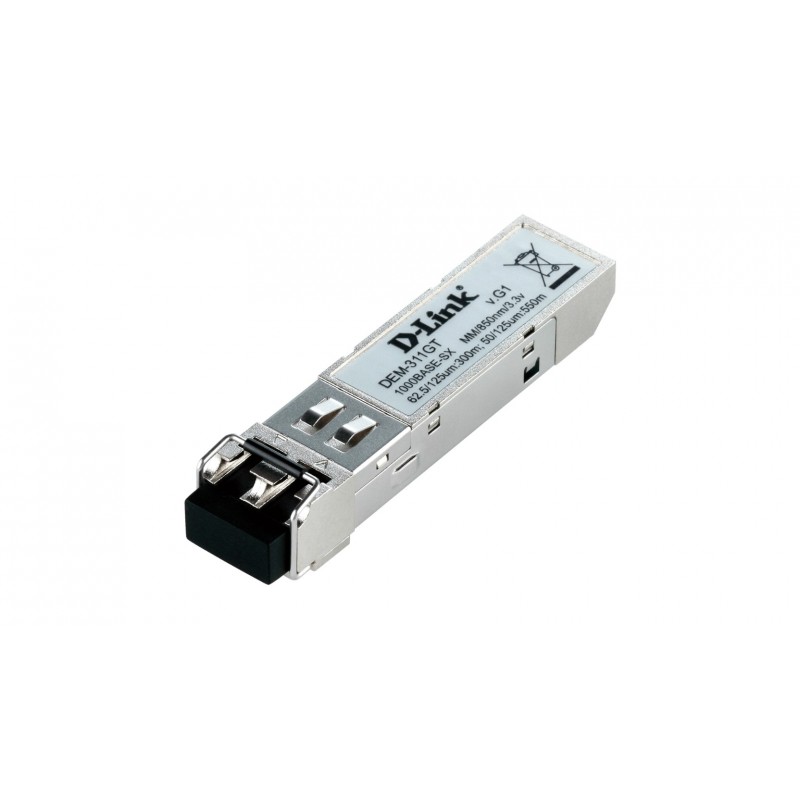 D-Link DEM-311GT modulo del ricetrasmettitore di rete Fibra ottica 1000 Mbit s SFP 850 nm D-Link DEM-311GT modulo del ricetrasmettitore di rete Fibra ottica 1000 Mbit s SFP 850 nm