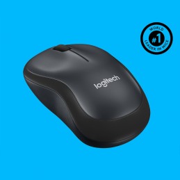 Logitech M220 SILENT Mouse Wireless, 2,4 GHz con Ricevitore USB, Tracciamento Ottico 1000 DPI, Durata Batteria di 18 Mesi,