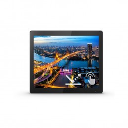 Philips B Line 172B1TFL 00 Monitor PC 43,2 cm (17") 1280 x 1024 Pixel LED Touch screen Nero