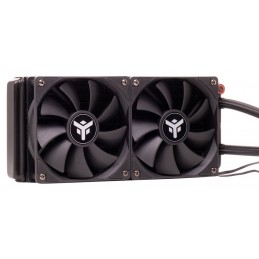 itek ICECORE 240 Processore Kit di raffreddamento a liquido 12 cm Nero 1 pz