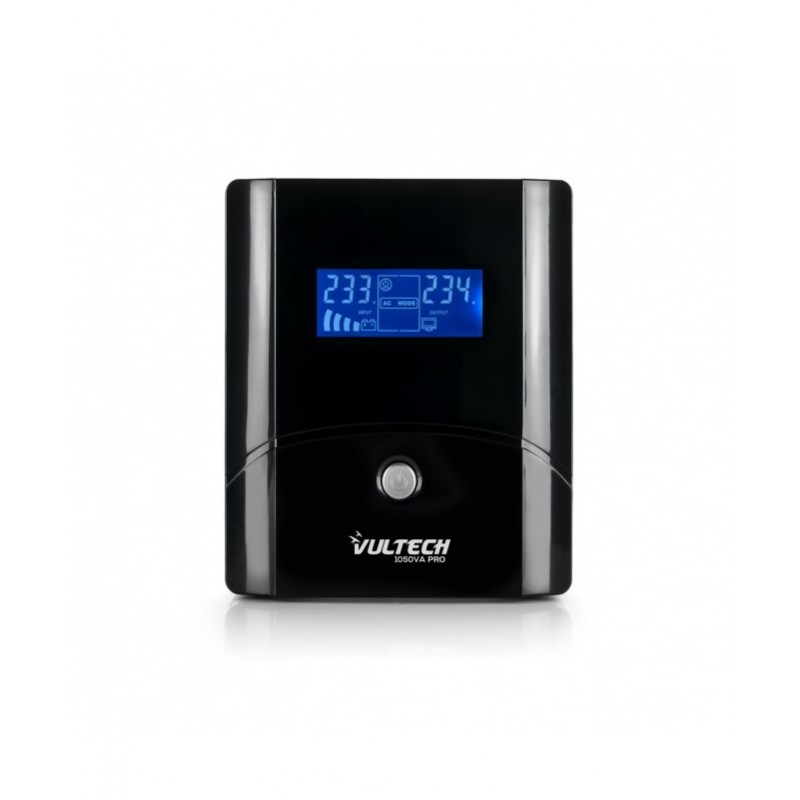 Vultech UPS1050VA-PRO gruppo di continuità (UPS) A linea interattiva 1,05 kVA 560 W 2 presa(e) AC
