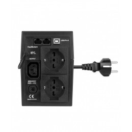 Vultech UPS1050VA-PRO gruppo di continuità (UPS) A linea interattiva 1,05 kVA 560 W 2 presa(e) AC