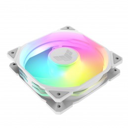 ASUS TUF GAMING TR120 ARGB REVERSE 1-pack White Case per computer Raffreddatore d'aria 12 cm Bianco