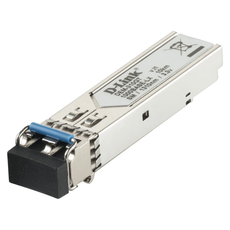 D-Link DEM-310GT modulo del ricetrasmettitore di rete Rame 1000 Mbit s SFP 1310 nm D-Link DEM-310GT modulo del ricetrasmettitore di rete Rame 1000 Mbit s SFP 1310 nm