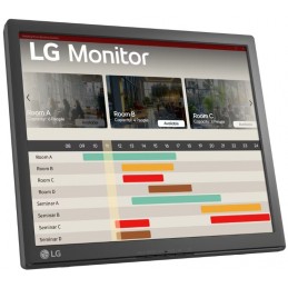 LG 17BR30T-B Monitor PC 43,2 cm (17") 1280 x 1024 Pixel SXGA LED Touch screen Da tavolo Nero