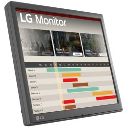 LG 17BR30T-B Monitor PC 43,2 cm (17") 1280 x 1024 Pixel SXGA LED Touch screen Da tavolo Nero