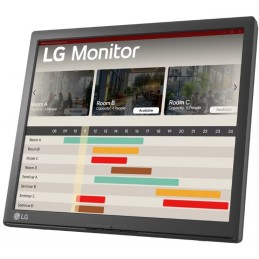 LG 17BR30T-B Monitor PC 43,2 cm (17") 1280 x 1024 Pixel SXGA LED Touch screen Da tavolo Nero