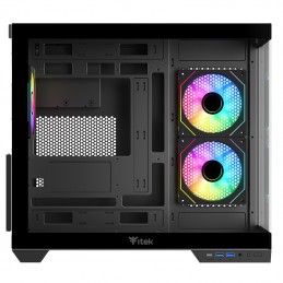 itek DARK CAVE DS Tower Nero