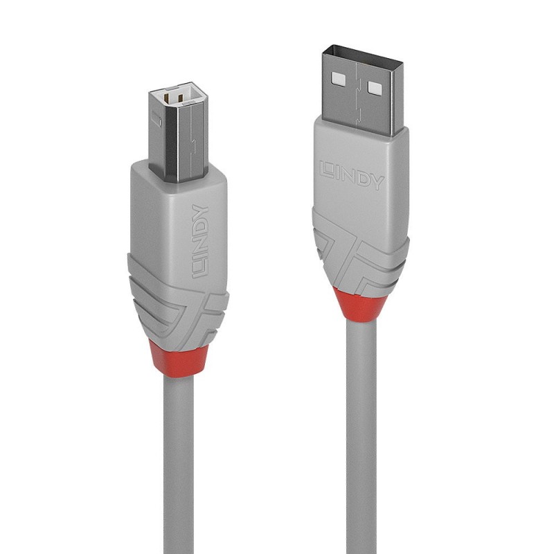 Lindy 36684 cavo USB 3 m USB 2.0 USB A USB B Grigio Lindy 36684 cavo USB 3 m USB 2.0 USB A USB B Grigio