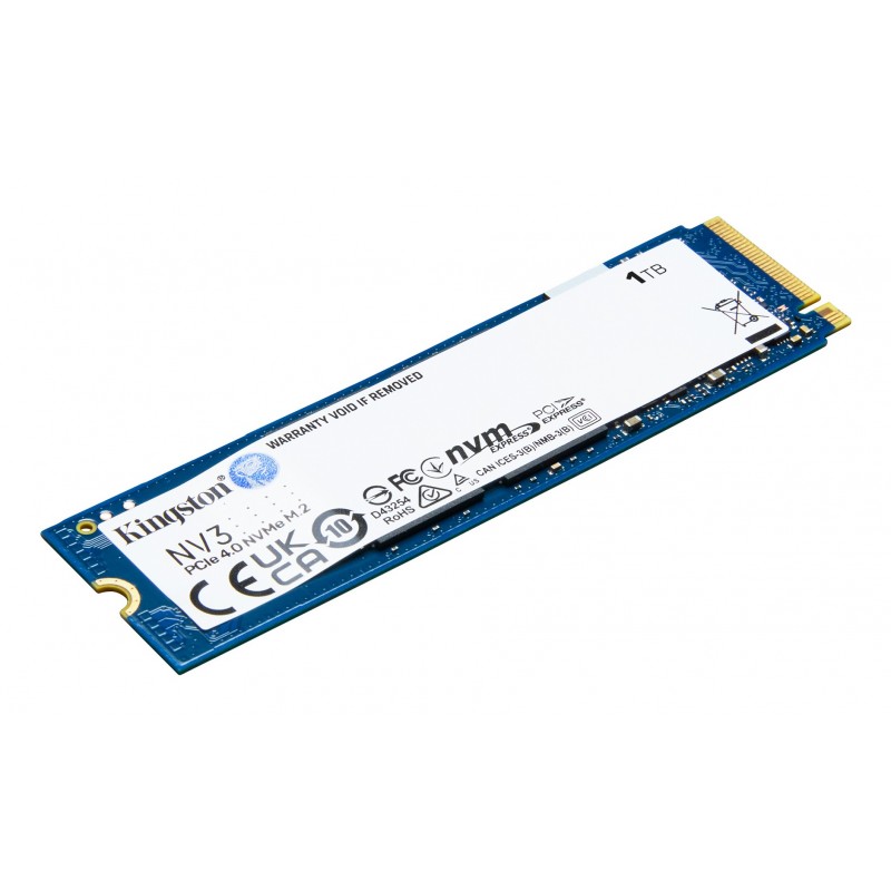 Kingston Technology 1000G NV3 M.2 2280 NVMe SSD Kingston Technology 1000G NV3 M.2 2280 NVMe SSD