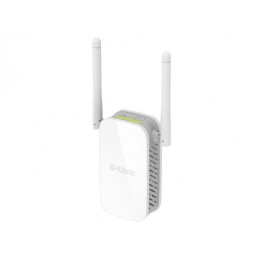 D-Link N300 Ripetitore di rete Grigio, Bianco 10, 100 Mbit s