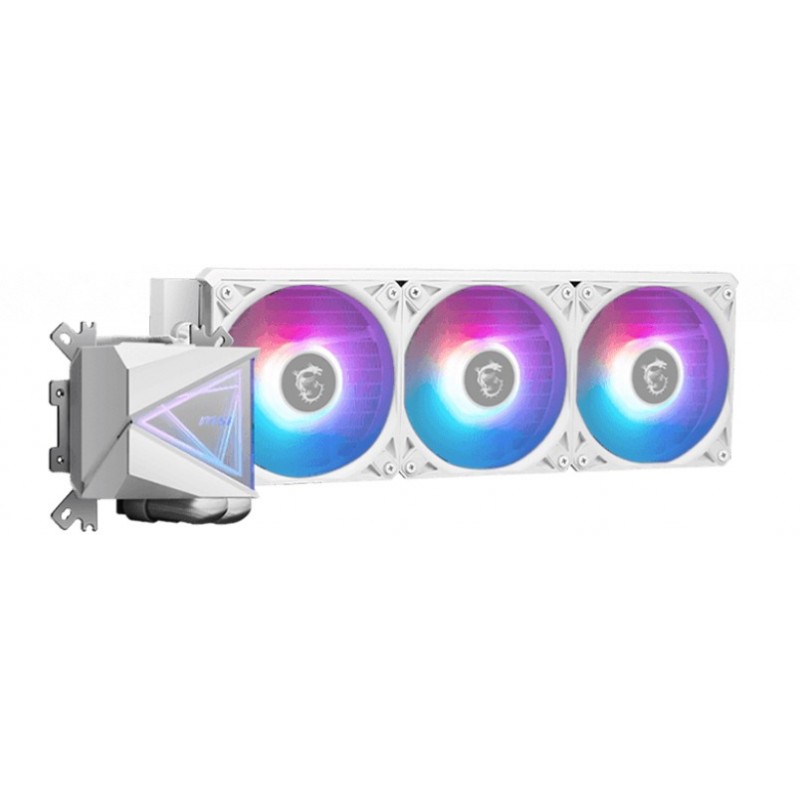 MSI MAG CORELIQUID I360 WHITE sistema di raffreddamento per computer Processore Raffreddatore di liquidi tutto in uno 12 cm