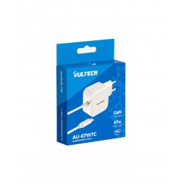 Vultech Alimentatore Universale TYPE-C 67W- Tecnologia GaN