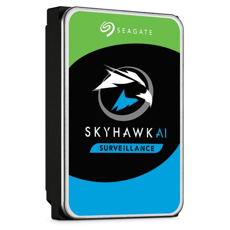 Seagate Surveillance HDD SkyHawk AI disco rigido interno 8 TB 7200 Giri min 256 MB 3.5" Serial ATA III Seagate Surveillance HDD SkyHawk AI disco rigido interno 8 TB 7200 Giri min 256 MB 3.5" Serial ATA III