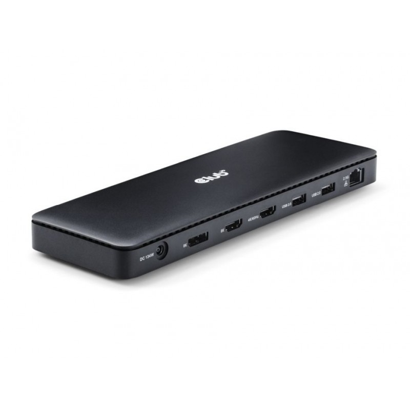 CLUB3D Thunderbolt 4 Certified 11-in-1 docking station per dispositivo mobile Universale Nero CLUB3D Thunderbolt 4 Certified 11-in-1 docking station per dispositivo mobile Universale Nero