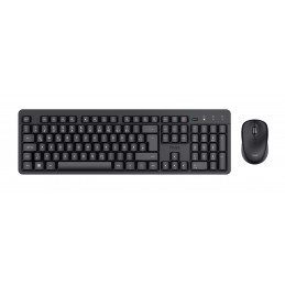 Trust TKM-360 tastiera Mouse incluso Ufficio RF Wireless QWERTY Italiano Nero