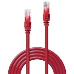 Lindy 48033 cavo di rete Rosso 2 m Cat6 U UTP (UTP)
