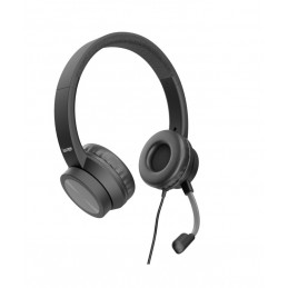 Vultech HS-03 cuffia e auricolare Cablato A Padiglione Ufficio USB tipo A Nero