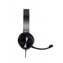 Vultech HS-03 cuffia e auricolare Cablato A Padiglione Ufficio USB tipo A Nero