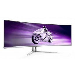 Philips Evnia 8000 49M2C8900L 00 Monitor PC 124,2 cm (48.9") 5120 x 1440 Pixel Dual QHD QD-OLED Bianco