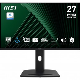 MSI Pro MP275QPG Monitor PC 68,6 cm (27") 2560 x 1440 Pixel Wide Quad HD LCD Nero