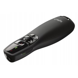 Logitech R400 puntatore wireless RF Nero