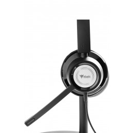 itek H362 Auricolare Cablato A Padiglione Ufficio Nero