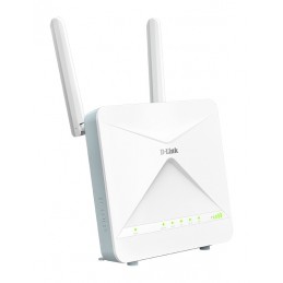 D-Link AX1500 4G Smart Router router wireless Gigabit Ethernet Dual-band (2.4 GHz 5 GHz) Blu, Bianco