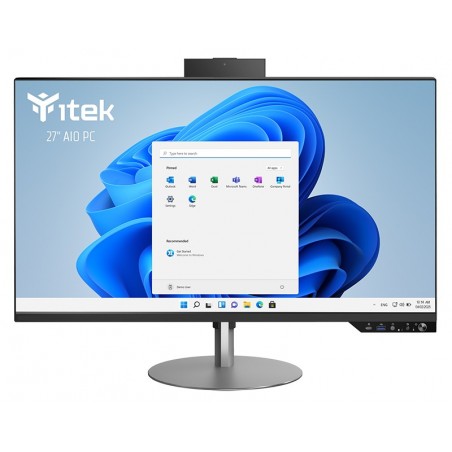 itek ITPCAB2761BHW barebone per PC stazione di lavoro Nero Intel H610 LGA 1700 Altoparlanti incorporati