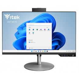 itek ITPCAB2461BHW barebone per PC stazione di lavoro Nero Intel H610 LGA 1700 Altoparlanti incorporati