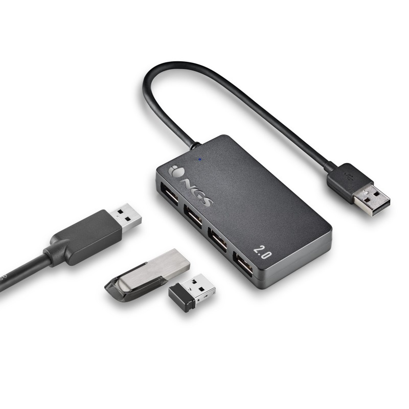 NGS IHUB4 TINY USB 2.0 480 Mbit s Nero NGS IHUB4 TINY USB 2.0 480 Mbit s Nero