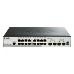 D-Link DGS-1510 Gestito L3 Gigabit Ethernet (10 100 1000) Supporto Power over Ethernet (PoE) Nero