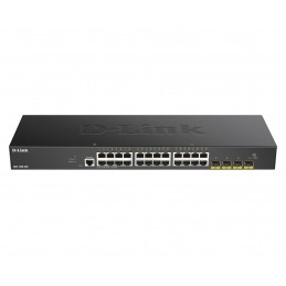 D-Link DGS-1250-28X switch di rete Gestito L3 Gigabit Ethernet (10 100 1000) Nero