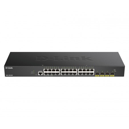 D-Link DGS-1250-28X switch di rete Gestito L3 Gigabit Ethernet (10 100 1000) Nero