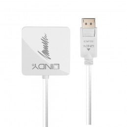 Lindy 41028 cavo e adattatore video DisplayPort DVI-D + VGA (D-Sub) + HDMI Nero