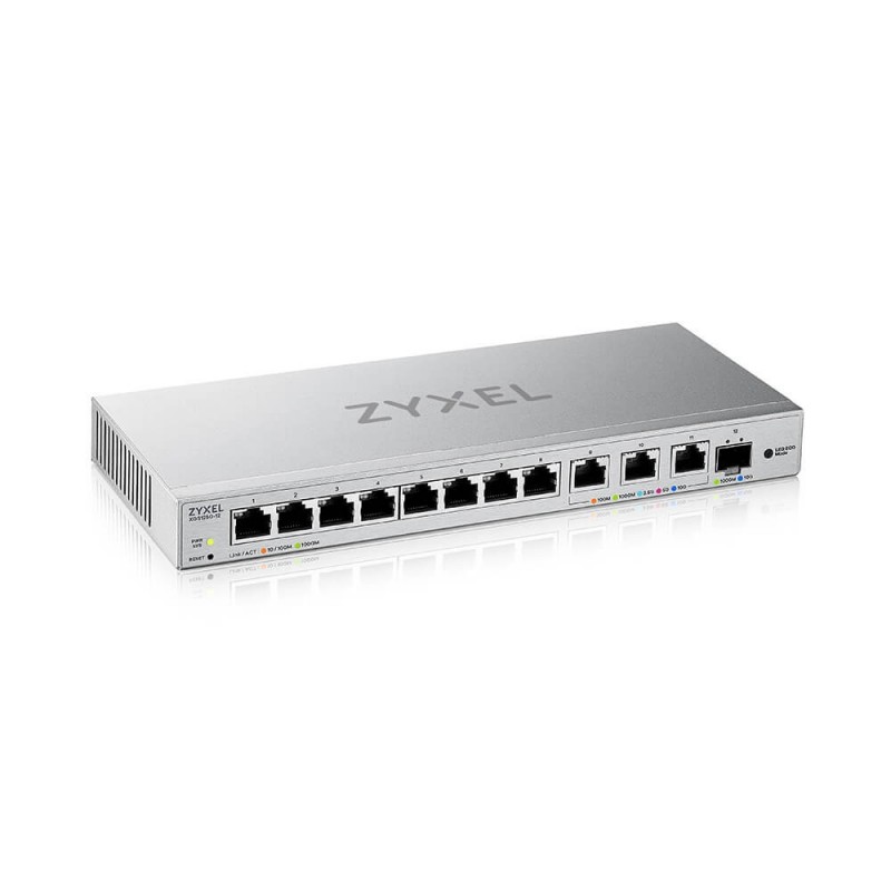 Zyxel XGS1250-12 Gestito L2 10G Ethernet (100 1000 10000) Grigio