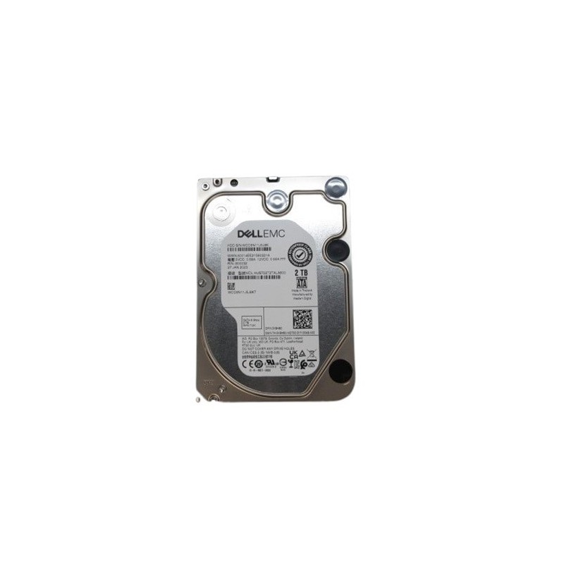 DELL 400-BRCT disco rigido interno 2 TB 7200 Giri min 3.5" Serial ATA III
