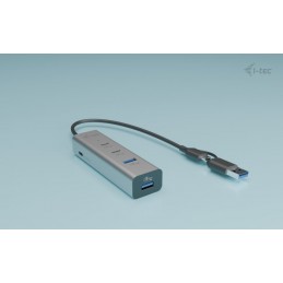 i-tec Metal Universal Charging HUB 2xUSB-C + 2x USB-A Port + Power Delivery 85W