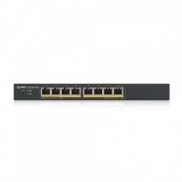 Zyxel GS1900-8HP v3 PoE Gestito L2 Gigabit Ethernet (10 100 1000) Supporto Power over Ethernet (PoE) Nero