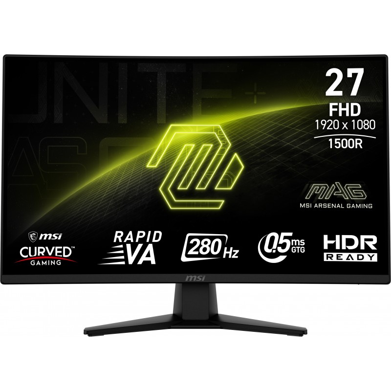 MSI MAG 274CXF Monitor PC 68,6 cm (27") 1920 x 1080 Pixel Full HD Nero