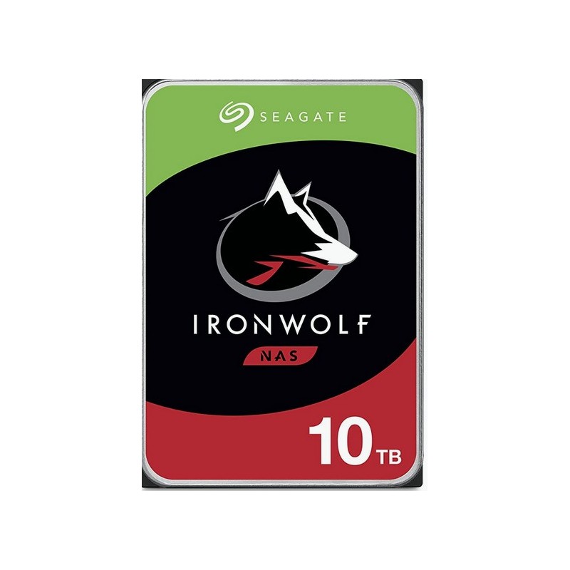 Seagate IronWolf ST10000VN000 disco rigido interno 10 TB 7200 Giri min 256 MB 3.5" Serial ATA III